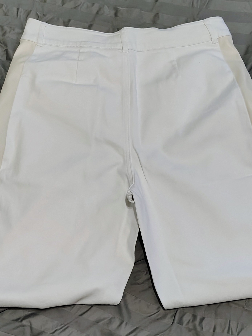 VENUS White Flare Jeans - High Waist Wide Leg Clean Luxury Plus Size 16 - Picture 5 of 7